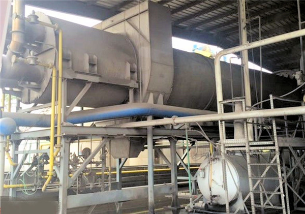 Refurbished Vulcan 9' Dia. X 60' L Rotary Drum Dryer, Cs, Gas, 40mm Btu)